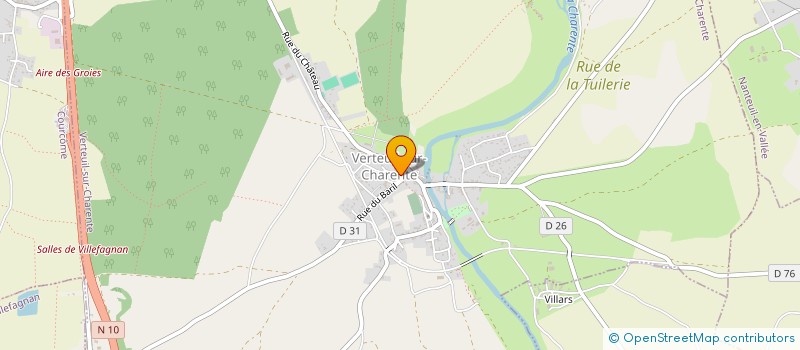 localisation de l'entreprise MONSIEUR LEE CORBETT à VERTEUIL-SUR-CHARENTE