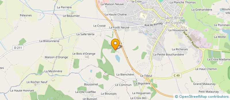 localisation de l'entreprise MONSIEUR LEE DART  MAEN ROCH