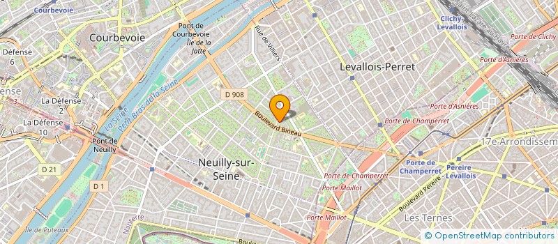 localisation de l'entreprise MONSIEUR LEE DAVIS à NEUILLY-SUR-SEINE