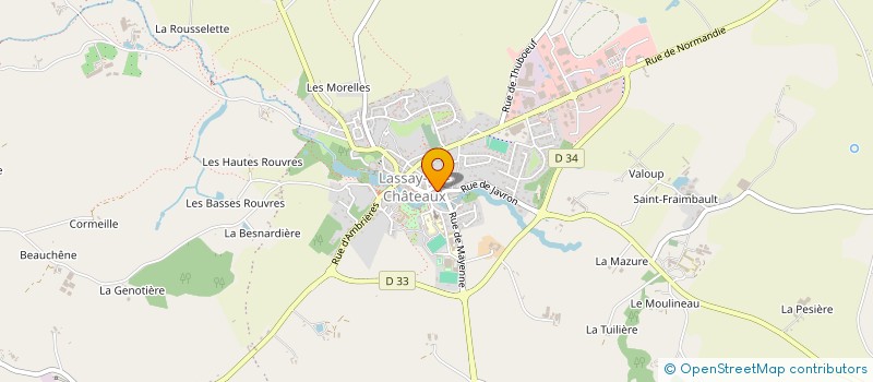 localisation de l'entreprise MONSIEUR LEE FRANCIS MILWARD  LASSAY-LES-CHATEAUX