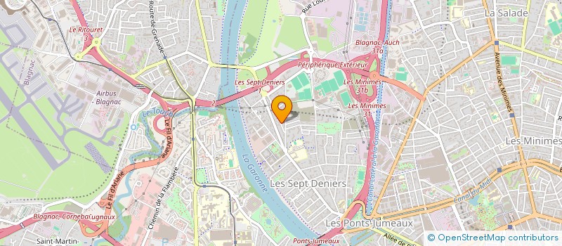 localisation de l'entreprise MONSIEUR LEE GRANDCLAUDON à TOULOUSE
