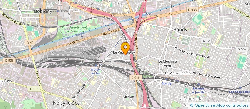 localisation de l'entreprise MONSIEUR LEE KHELILIFI à NOISY-LE-SEC