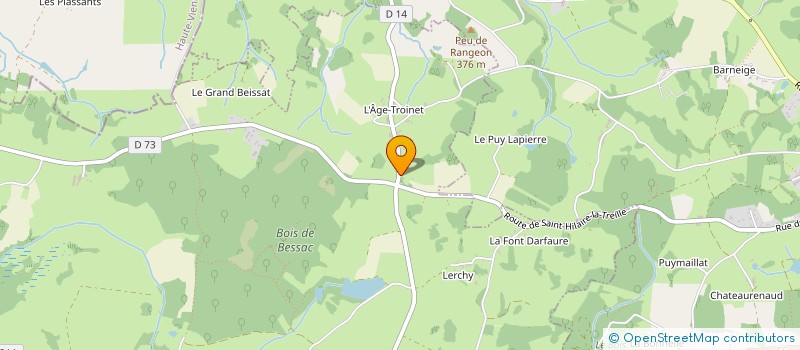 localisation de l'entreprise MONSIEUR LEE NEWTON  SAINT-MAURICE-LA-SOUTERRAINE