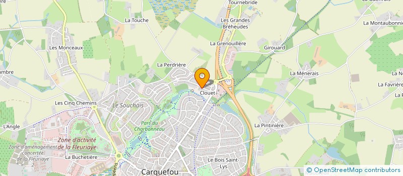 localisation de l'entreprise MONSIEUR LEE-ROY DARRE  CARQUEFOU