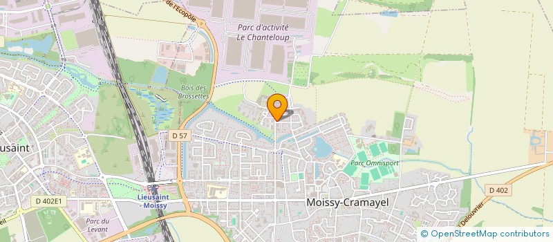 localisation de l'entreprise MONSIEUR LEE-ROY DUMONT  MOISSY-CRAMAYEL