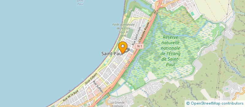 localisation de l'entreprise MONSIEUR LEE SABOTSY à SAINT-PAUL
