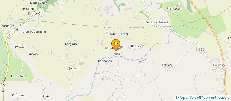 localisation de l'entreprise MONSIEUR LEE SNELLING  GOURIN