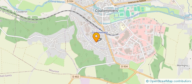 localisation de l'entreprise MONSIEUR LEEROY BRUN à COULOMMIERS