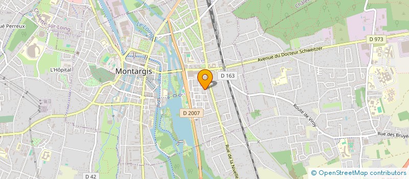 localisation de l'entreprise MONSIEUR LEEROY VIOLLET à MONTARGIS
