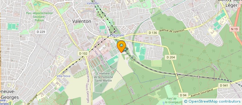 localisation de l'entreprise MONSIEUR LEFTY CAZEAUD  LIMEIL-BREVANNES