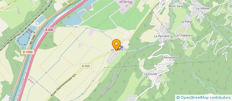 localisation de l'entreprise MONSIEUR LEHOUSSINE CHERDOUDI à SAINTE-HELENE-SUR-ISERE