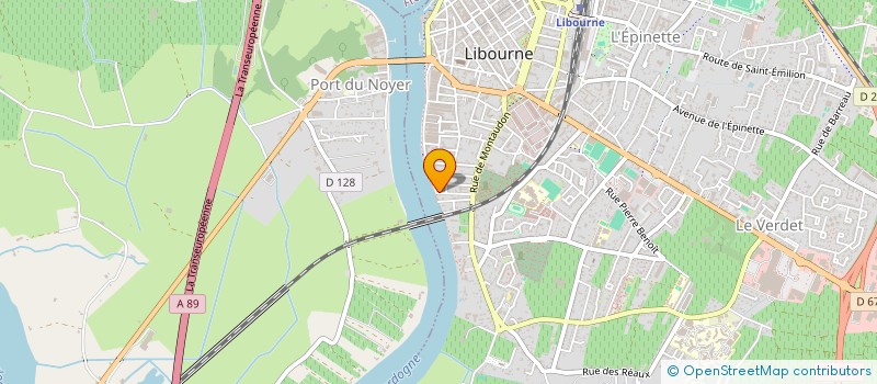 localisation de l'entreprise MONSIEUR LEI JIANG  LIBOURNE