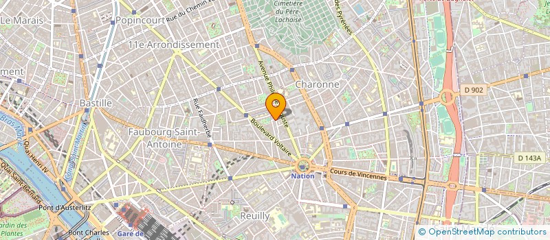 localisation de l'entreprise MONSIEUR LEI JIN  PARIS