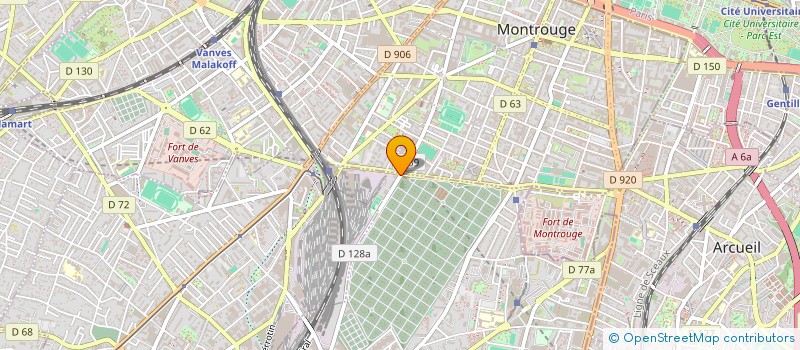 localisation de l'entreprise MONSIEUR LEI ZHANG  MONTROUGE