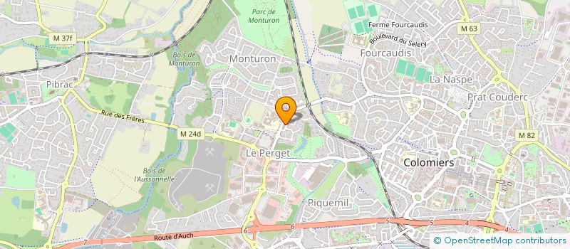 localisation de l'entreprise MONSIEUR LEIF JONAS DAHLGREN à COLOMIERS