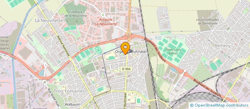 localisation de l'entreprise MONSIEUR LEILA DARDOURI  REIMS