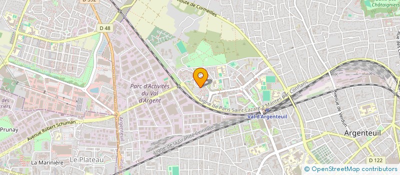 localisation de l'entreprise MONSIEUR LEKHMISSI LOUCIF à ARGENTEUIL