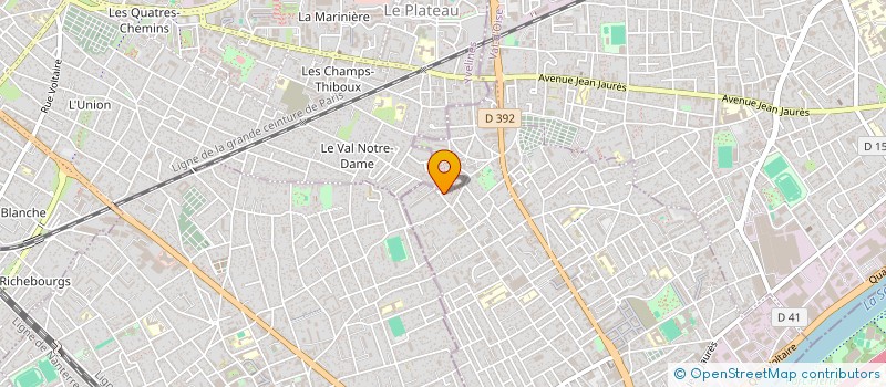 localisation de l'entreprise MONSIEUR LEKOUAKA GANHI à BEZONS