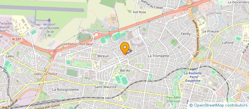 localisation de l'entreprise MONSIEUR LELIO CELEREAU  LA ROCHELLE