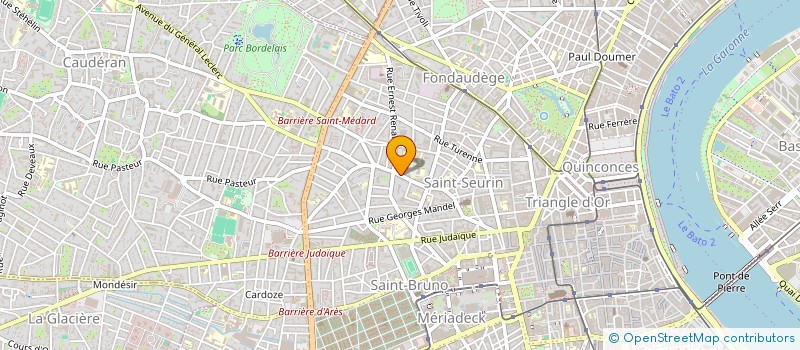 localisation de l'entreprise MONSIEUR LELIO CROIZIER  BORDEAUX