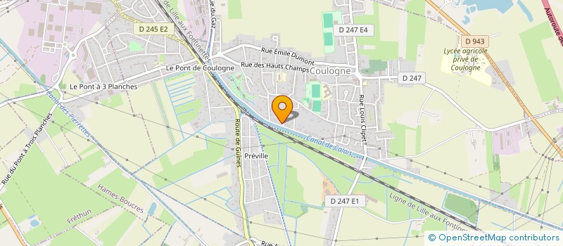 localisation de l'entreprise MONSIEUR LEMAIRE VERLET  COULOGNE