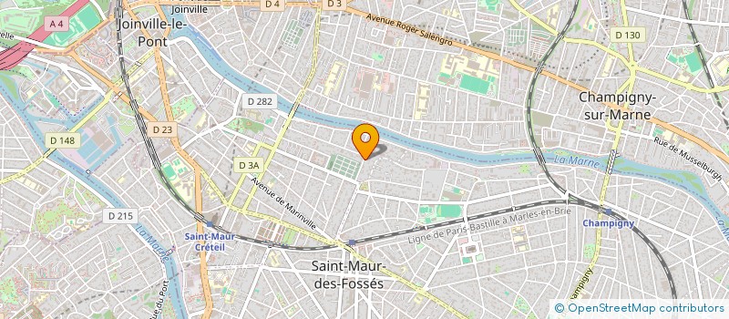 localisation de l'entreprise MONSIEUR LEMARGUE LAGNEAUD à SAINT-MAUR-DES-FOSSES