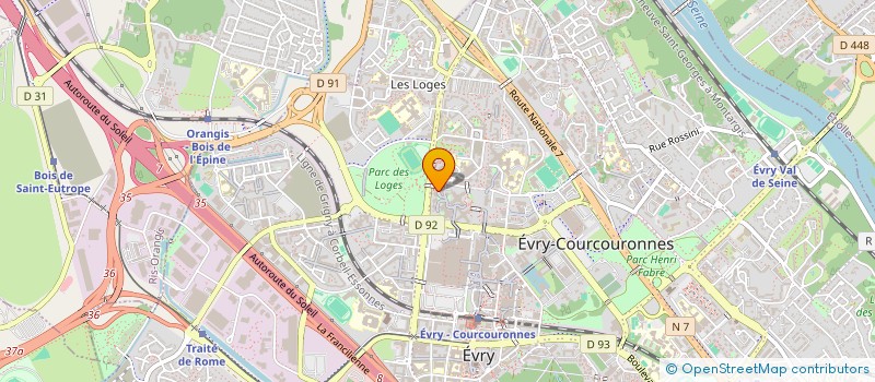 localisation de l'entreprise MONSIEUR LEMFU KIMBANGU à EVRY-COURCOURONNES