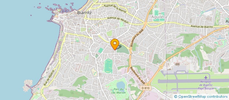 localisation de l'entreprise MONSIEUR LEMNOUAR AKKAL à BIARRITZ