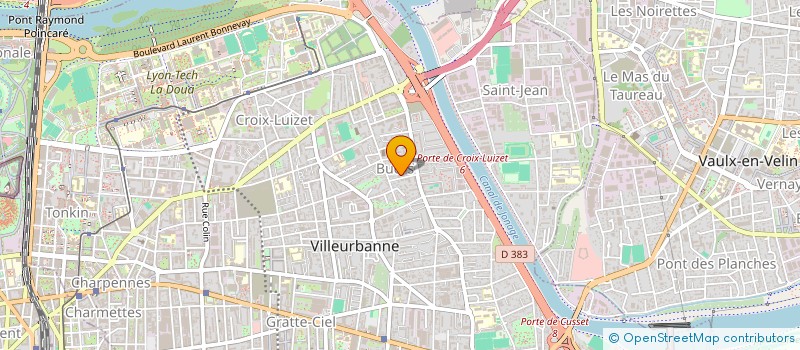 localisation de l'entreprise MONSIEUR LEMUEL BOEUF  VILLEURBANNE