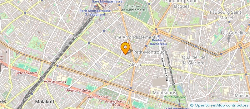 localisation de l'entreprise MONSIEUR LEMUEL DUFEZ  PARIS