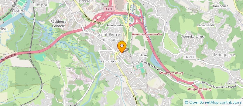 localisation de l'entreprise MONSIEUR LEN'S ARANCIBIA AVILA à SAINT-PIERRE-D'IRUBE