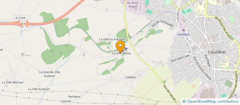 localisation de l'entreprise MONSIEUR LENAIC CONNAN à LOUDEAC