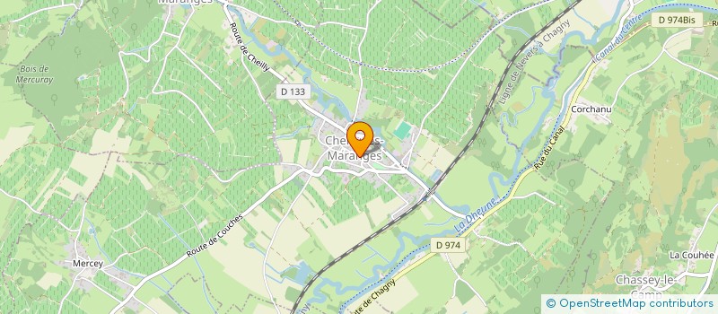 localisation de l'entreprise MONSIEUR LENAIC HUSSON  CHEILLY-LES-MARANGES