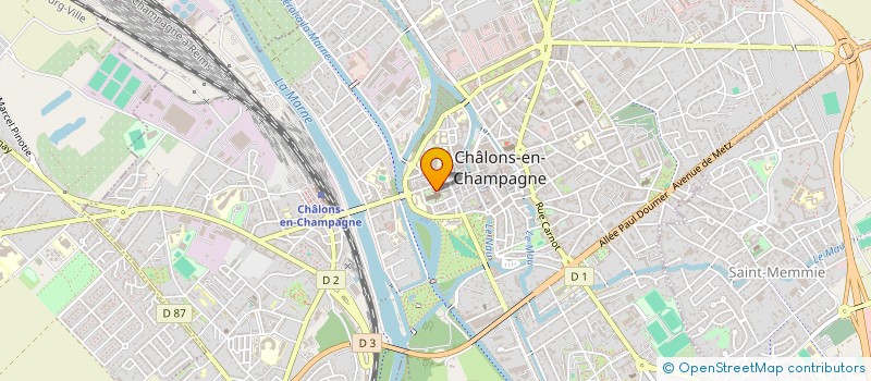 localisation de l'entreprise MONSIEUR LENAIC LEROY  CHALONS-EN-CHAMPAGNE