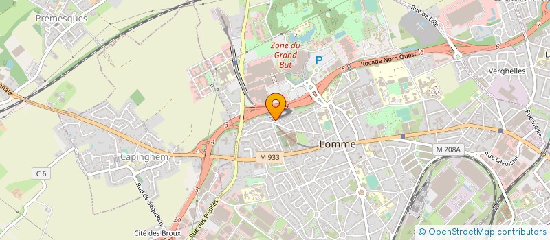 localisation de l'entreprise MONSIEUR LENAIC PLOUVIER à LILLE