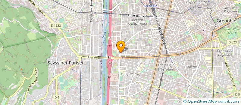 localisation de l'entreprise MONSIEUR LENAIC SCOTTI à GRENOBLE