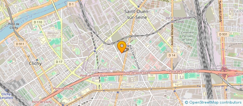 localisation de l'entreprise MONSIEUR LENAIC VILAIN à SAINT-OUEN-SUR-SEINE