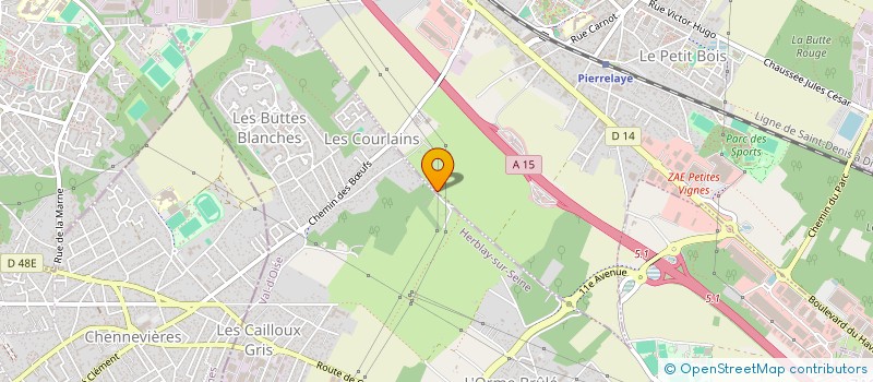 localisation de l'entreprise MONSIEUR LENDON AUBERT  CONFLANS-SAINTE-HONORINE