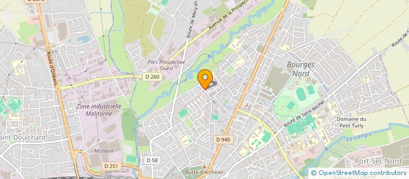 localisation de l'entreprise MONSIEUR LENG VANG  BOURGES