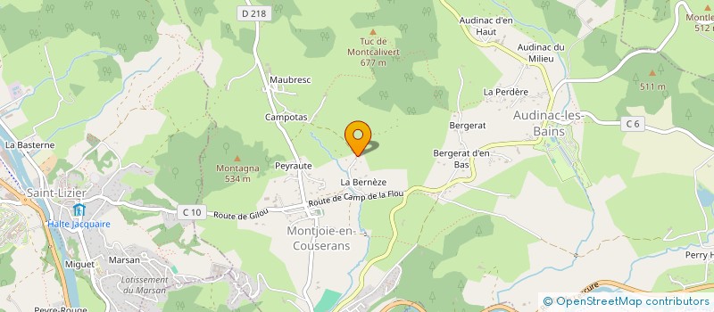 localisation de l'entreprise MONSIEUR LENNAN BATE à MONTJOIE-EN-COUSERANS