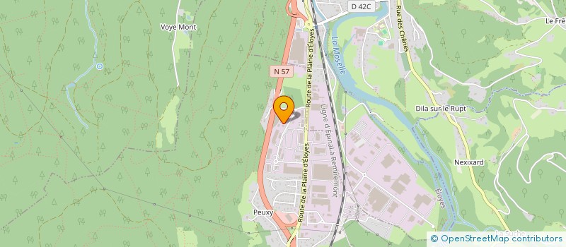 localisation de l'entreprise MONSIEUR LENNY BALLET  SAINT-NABORD