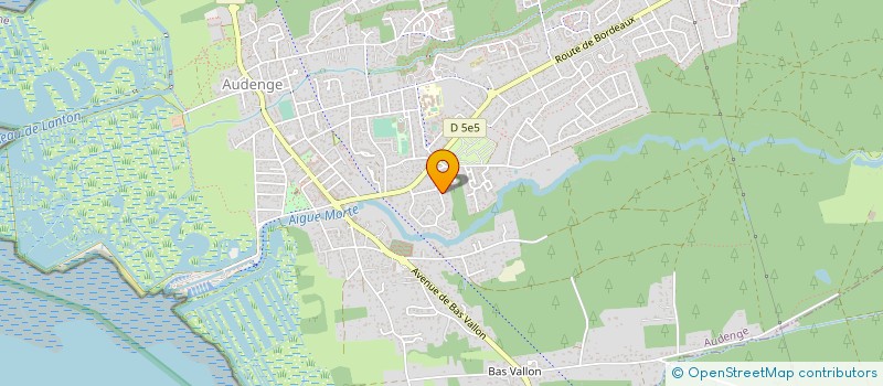 localisation de l'entreprise MONSIEUR LENNY BAQUEY  AUDENGE