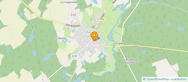 localisation de l'entreprise MONSIEUR LENNY BARDET  PIERREFITTE-SUR-SAULDRE