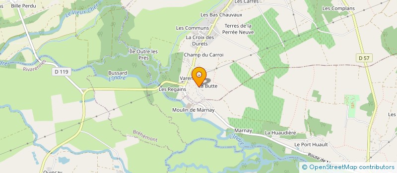 localisation de l'entreprise MONSIEUR LENNY BOISGARD à LIGNIERES-DE-TOURAINE