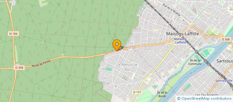 localisation de l'entreprise MONSIEUR LENNY BOIZARD  LE MESNIL-LE-ROI