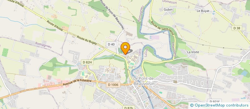 localisation de l'entreprise MONSIEUR LENNY BONSU  LE PONT-DE-BEAUVOISIN