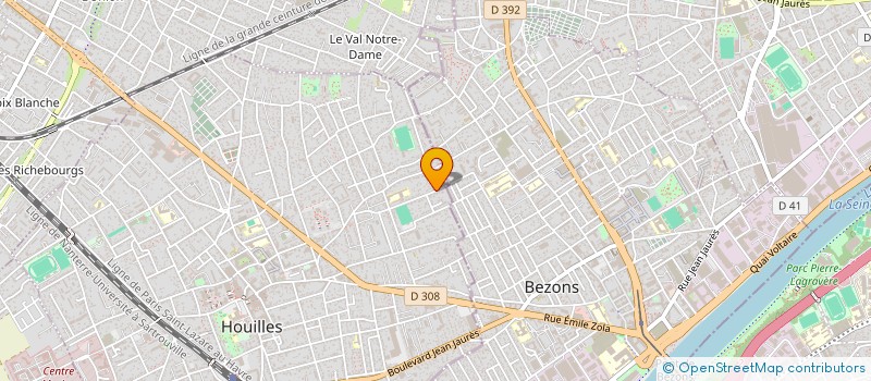 localisation de l'entreprise MONSIEUR LENNY BOULAY  HOUILLES