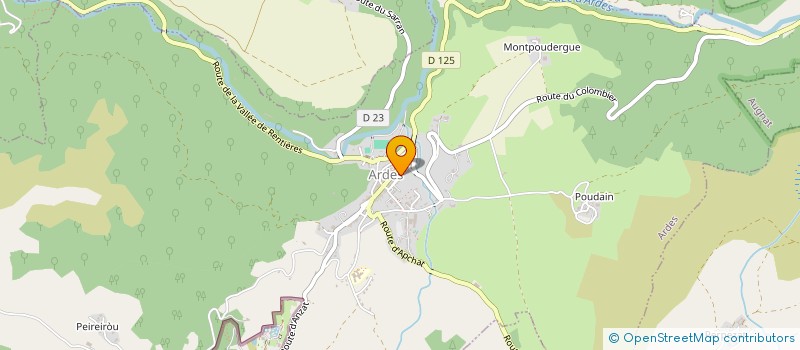 localisation de l'entreprise MONSIEUR LENNY BRANIA  ARDES