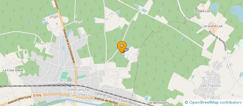 localisation de l'entreprise MONSIEUR LENNY BRION  VILLEFRANCHE-SUR-CHER