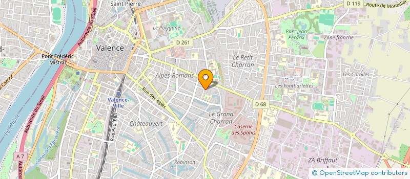 localisation de l'entreprise MONSIEUR LENNY BROSSE  VALENCE